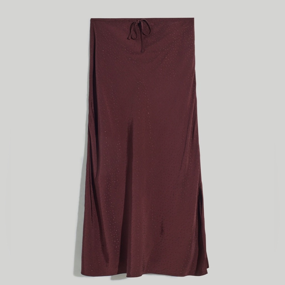 Madewell Star Jacquard Slip Skirt